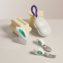 Load image into Gallery viewer, doddl toddler spoon, fork & knife cutlery set with case