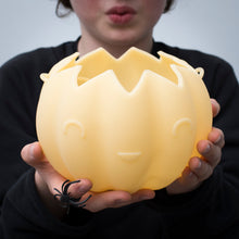 Load image into Gallery viewer, We Might Be Tiny Halloween Glow-In-The-Dark Pumpkin Basket