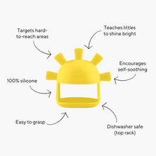 Load image into Gallery viewer, Ryan & Rose Shine Bright Teething Mitt