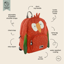 Load image into Gallery viewer, Trixie Backpack - Mr. Parrot