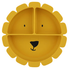 Load image into Gallery viewer, Trixie Silicone Divided Suction Plate - Mr. Lion