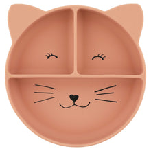 Load image into Gallery viewer, Trixie Silicone Divided Suction Plate - Mrs. Cat