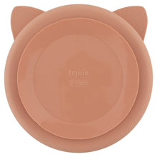 Load image into Gallery viewer, Trixie Silicone Divided Suction Plate - Mrs. Cat