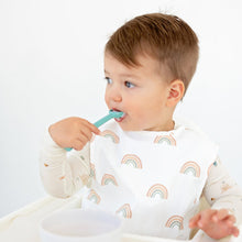 Load image into Gallery viewer, Ryan & Rose Cutie Bib Smock Rainbow