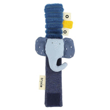 Load image into Gallery viewer, Trixie Wrist Rattle - Mrs. Elephant
