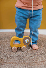 Load image into Gallery viewer, Trixie Wooden Pull-Along Toy - Mr. Lion