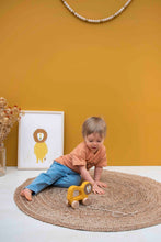 Load image into Gallery viewer, Trixie Wooden Pull-Along Toy - Mr. Lion