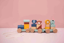 Load image into Gallery viewer, Trixie Wooden Animal Train
