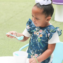 Load image into Gallery viewer, Boho Floral Flutter Bapron