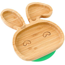 Load image into Gallery viewer, Bamboo Little Bunny Suction Plate
