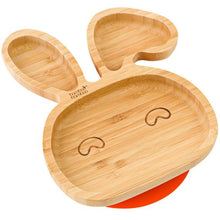 Load image into Gallery viewer, Bamboo Little Bunny Suction Plate