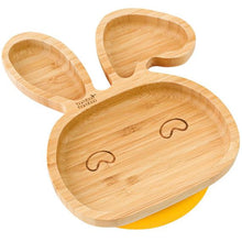 Load image into Gallery viewer, Bamboo Little Bunny Suction Plate