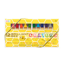 Load image into Gallery viewer, ooly Brilliant Bee Crayons - Set of 12