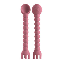 Load image into Gallery viewer, Ryan & Rose Cutie Tensils (set of 2)