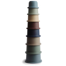 Load image into Gallery viewer, Mushie Stacking Cups Toy
