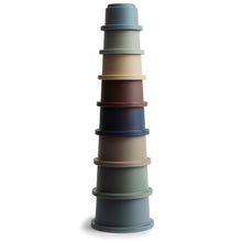 Load image into Gallery viewer, Mushie Stacking Cups Toy
