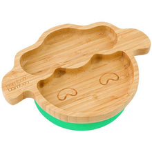 Load image into Gallery viewer, Bamboo Little Lamb Suction Plate