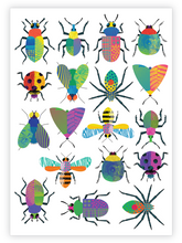 Load image into Gallery viewer, Ducky Street Tattoos - Bugs