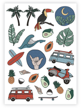 Load image into Gallery viewer, Ducky Street Tattoos - Summer Paradise