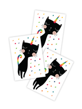 Load image into Gallery viewer, Ducky Street Tattoos - Caticorn