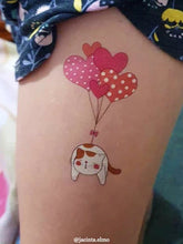 Load image into Gallery viewer, Ducky Street Tattoos - Flying Cat
