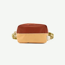 Load image into Gallery viewer, Sticky Lemon Fanny Pack ColourBlocking (Fig Brown + Apple Tree + Vanilla Sorbet)