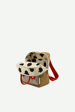 Load image into Gallery viewer, Sticky Lemon Backpack Small Gingham (Pool Green + Apple Red + Leaf Green)
