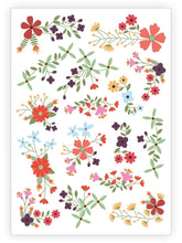 Load image into Gallery viewer, Ducky Street Tattoos - Flowers