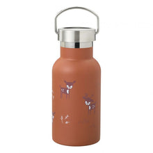 Load image into Gallery viewer, Fresk Nordic Thermos Bottle, 350ml - Deer Amber Brown