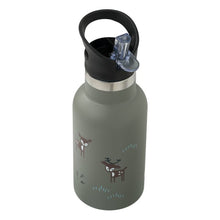 Load image into Gallery viewer, Fresk Nordic Thermos Bottle, 350ml - Deer Olive