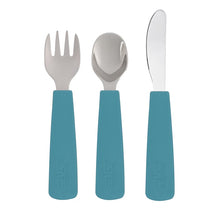 Load image into Gallery viewer, We Might Be Tiny Toddler Feedie Cutlery Set of 3