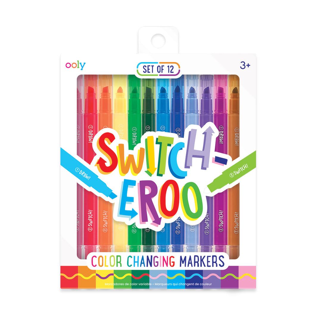 ooly Switcheroo Color Changing Markers - Set of 12