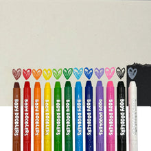 Load image into Gallery viewer, ooly Body Doodlers Face &amp; Body Crayons - Set of 12
