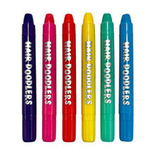 Load image into Gallery viewer, ooly Hair Doodlers Hair Crayons - Set of 6

