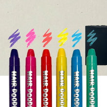 Load image into Gallery viewer, ooly Hair Doodlers Hair Crayons - Set of 6
