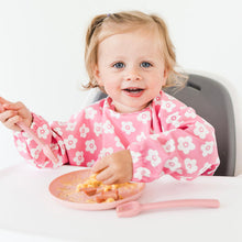 Load image into Gallery viewer, Ryan &amp; Rose Cutie Bib Smock Carnation Flower
