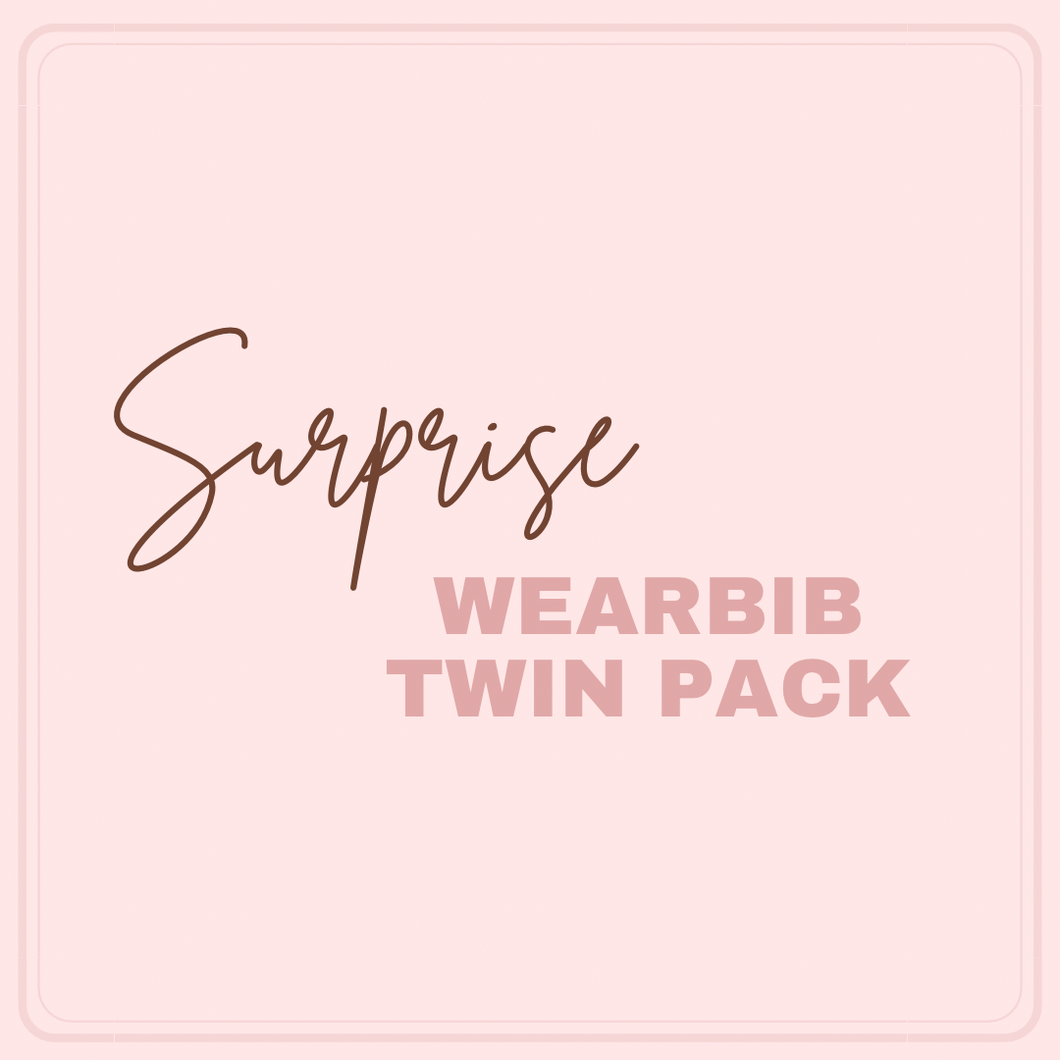 Surprise Storgē WearBib Twin Pack