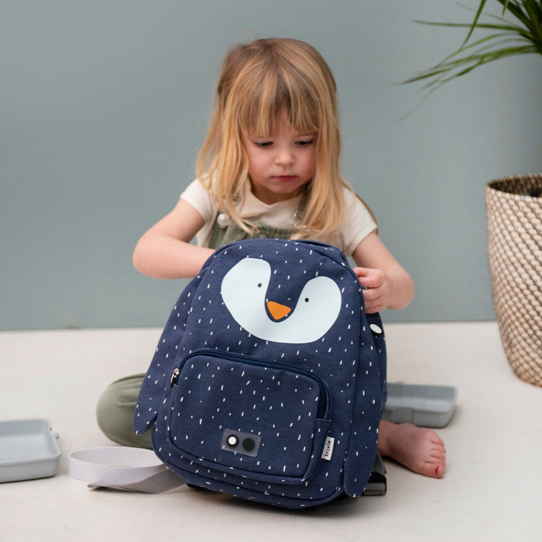 Trixie Backpack & Bottle Bundle - Mr. Penguin