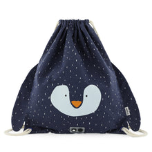 Load image into Gallery viewer, Trixie Drawstring Bag - Mr. Penguin
