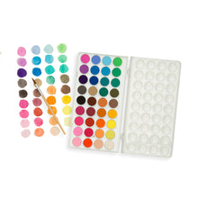 Load image into Gallery viewer, ooly Lil Watercolor Paint Pods &amp; Brush - 37 Pc Set
