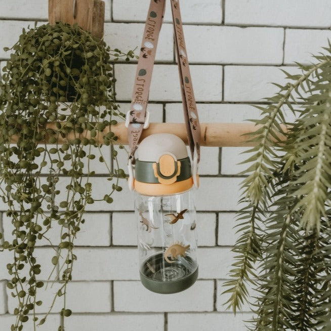 Storgē Water Bottle, 520ml - Dino