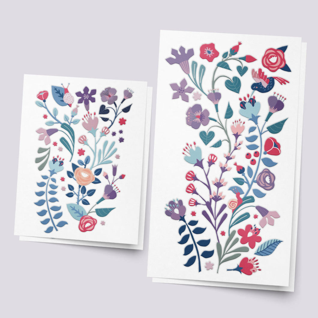 Ducky Street Tattoos - Flowers