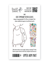 Load image into Gallery viewer, Ducky Street Tattoos - Babe
