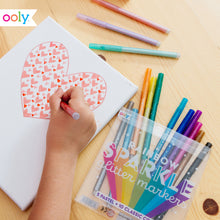 Load image into Gallery viewer, ooly Rainbow Sparkle Glitter Markers - Set of 15
