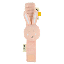 Load image into Gallery viewer, Trixie Wrist Rattle - Mrs. Rabbit
