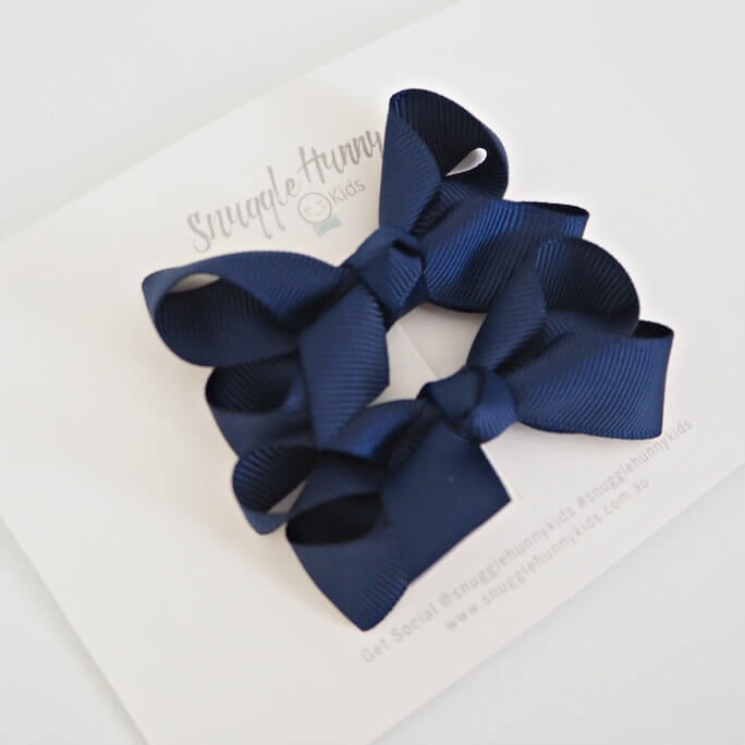 Snuggle Hunny Kids - Clip Bow (Small - Set of 2)