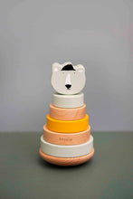 Load image into Gallery viewer, Trixie Wooden Stacking Toy - Mr. Polar Bear
