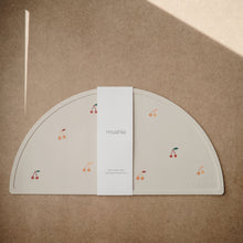Load image into Gallery viewer, Mushie Silicone Placemat, Cherries
