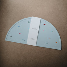 Load image into Gallery viewer, Mushie Silicone Placemat, Retro Cars
