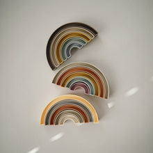 Load image into Gallery viewer, Mushie Rainbow Stacker Toy
